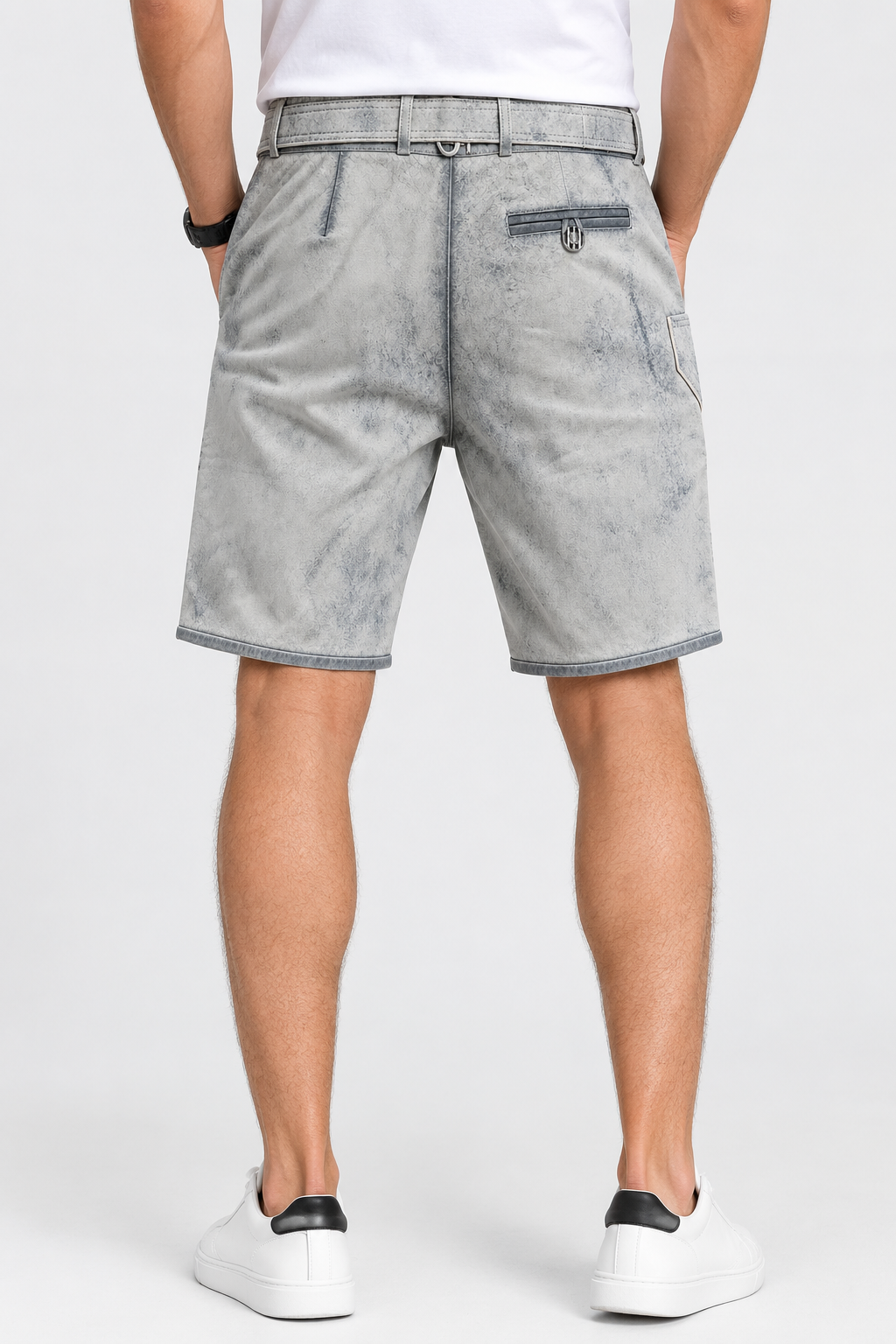 Herren trachten lederhosen Oktoberfest lederhosen Bavarian Lederhose Mit Gürtel Größe,46-60 - Image 5